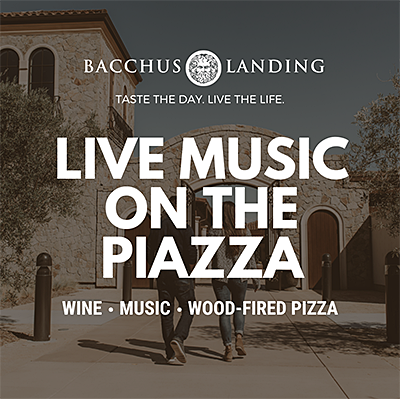 Live Music on the Piazza at Bacchus Landing