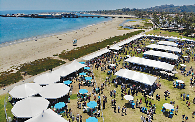 CA Wine Festival aerial