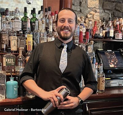 Cole's Bartender - Gabriel Molinar